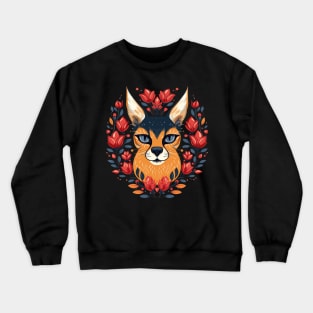 Caracal Valentine Day Crewneck Sweatshirt